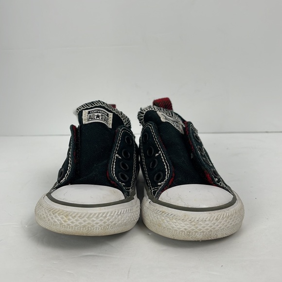Converse Chuck Taylor Black Low Top Sneakers Infant Size 5 - Picture 4 of 9